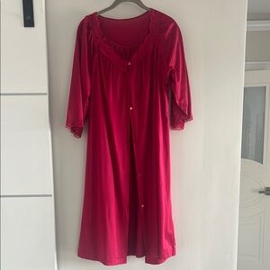 Vintage Texsheen Robe and Nightgown Set